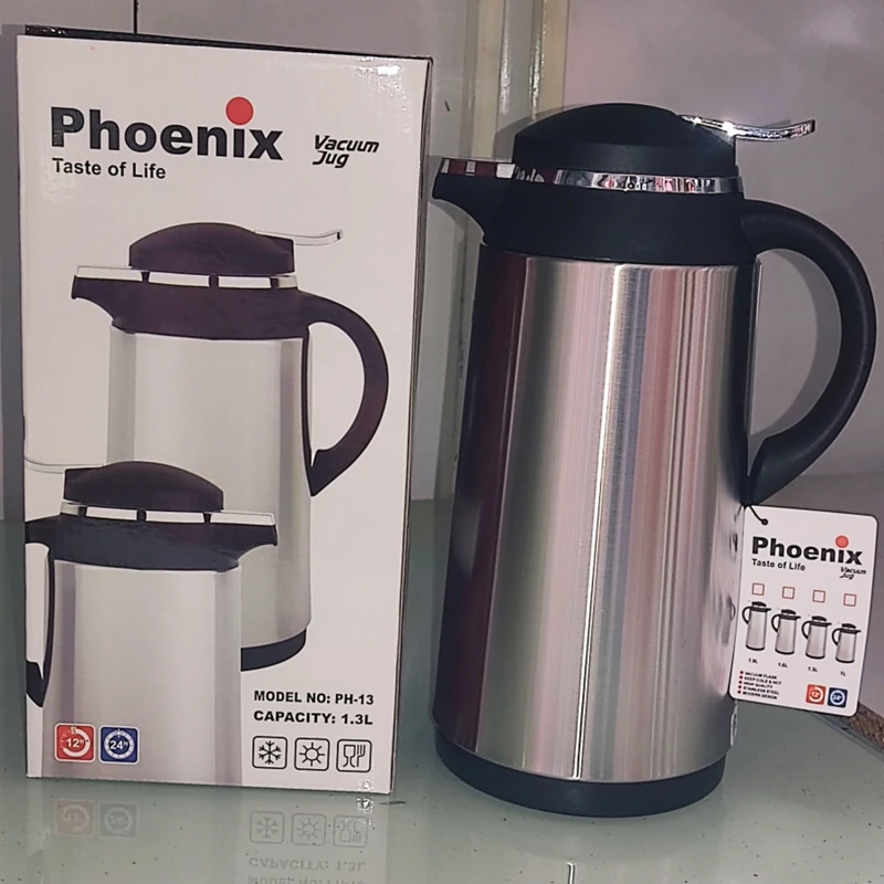 فلاکس چای استیل فونیکس یک و سه لیتری شیک و بادوام