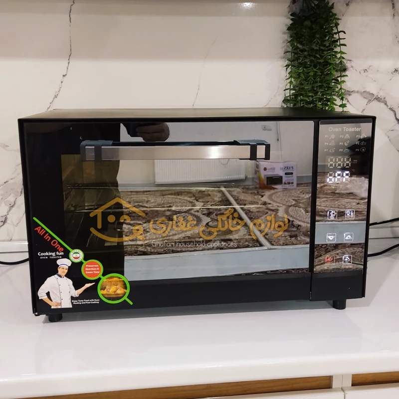 آون توستر ماکروفر لمسی 60لیتری برند پارس(پس کرایه)