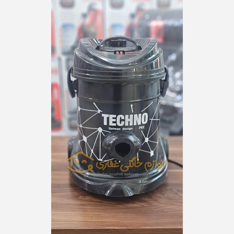 جاروبرقی سطلی چرخ دار تکنو مدل7500M